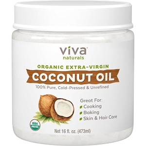 Viva Naturals Organic Extra Virgin Coconut Oil, 16 Ounce