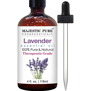 Majestic Pure Lavender Essential Oil, Therapeutic Grade, 4 fl. Oz