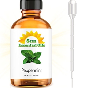 Best Peppermint Oil (Large 4 Ounce) 100% Pure Peppermint Essential Oil (Mentha Piperita)