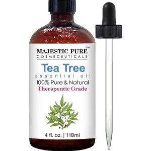 Majestic Pure Therapeutic Melaleuca Alternifolia Tea Tree Oil, 4 fl. Oz.